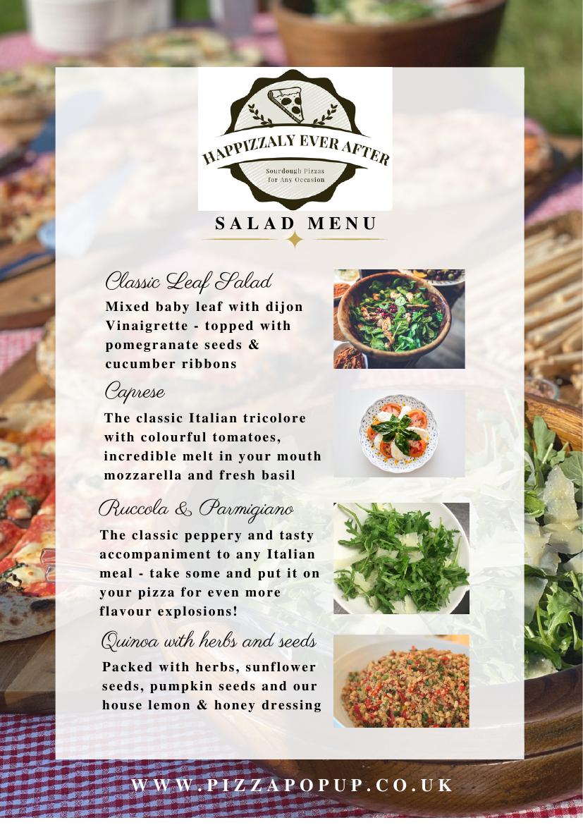 Happizzaly Ever After menu page 3